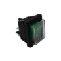 Interruptor Verde Funda 30x22mm 16A 230V