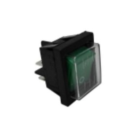 Interruptor Verde Funda 30x22mm 16A 230V